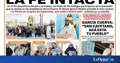 La tapa de La Opinión Austral que nadie vio: qué esconde la edición del 8 de agosto