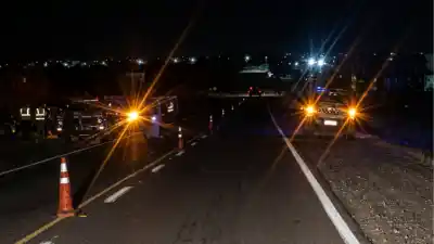 Chocó contra un animal en la ruta y el vehículo terminó destruido: qué pasó en la RP 46
