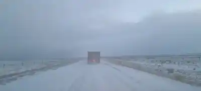 Alerta en Chubut: la nieve y el hielo complican la Ruta 3 y la 26, ¿qué medidas tomaron?
