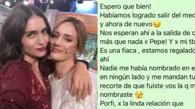 Paula Chaves estalló contra Zaira Nara y reveló un chat privado: la respuesta que lo cambia todo