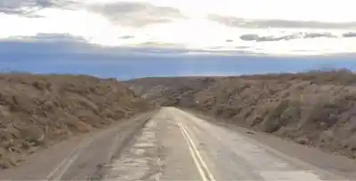 Ruta 6: hielo, obras y desvíos que complican el viaje desde Roca a la Región Sur