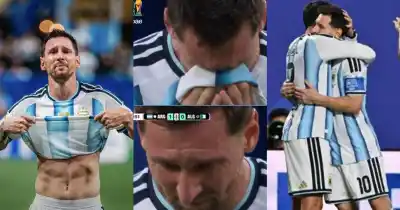 El llanto de Messi tras el gol a Argelia: la emotiva historia que hoy resuena con la muerte de su padre