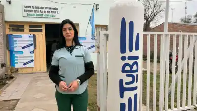 La emoción de Lautaro al recibir su bicicleta adaptada: qué dijo su kinesióloga