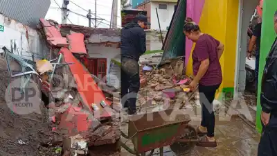 Tormenta en Termas: Un comercio quedó destrozado tras el colapso de su estructura