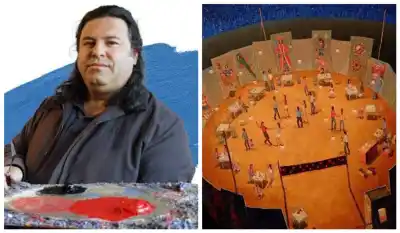 Un cuadro de Mario Pérez cobró vida y nadie puede creer lo que hizo la IA