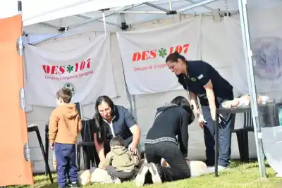 El operativo que acercó el Estado al barrio Río Paraná: atenciones gratuitas que sorprendieron a cientos de vecinos