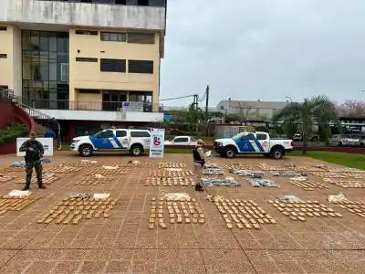 El cargamento que detectó una cámara térmica: secuestran más de una tonelada de marihuana en Posadas