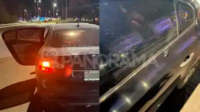 Le destrozaron el auto a piedrazos en pleno Puente Carretero: el ataque que vivió un conductor