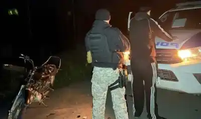 Intentó huir de un control en moto y la Brigada Rural lo detuvo: el detalle que llamó la atención