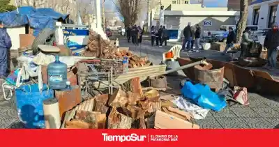 La Justicia les ordenó despejar y los retirados policiales tomaron una decisión