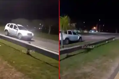 El video que alertó a los conductores de Paraná: una camioneta en contramano por Circunvalación