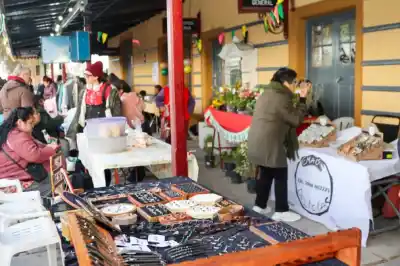 La Feria del Andén celebró su primer año: una tarde de cultura, música y comunidad en las vías