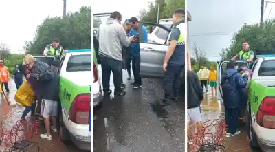 El temporal azota el sur tucumano: suspenden clases, hay evacuados y cortes de luz