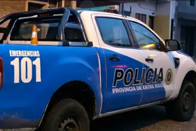 Un disparo en la madrugada: un chico de 14 años herido y un familiar detenido en Paraná