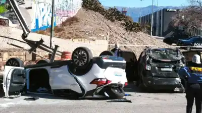 Cayeron de un puente en Mendoza: un muerto y dos chicos rescatados en un operativo desesperado