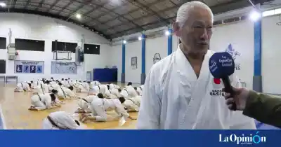 El maestro Inoue vuelve a Río Gallegos con una promesa que ilusiona al karate santacruceño