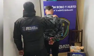 Asaltó una verdulería en La Banda, pero la policía lo atrapó y recuperó parte del botín