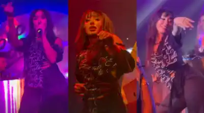 Tuli Acosta cantó “25” en vivo tras el escándalo y el público la ovacionó