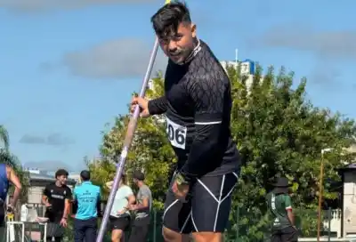 El correntino que dejó su huella en Rosario: José Borget, subcampeón nacional de jabalina