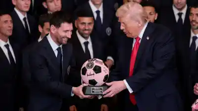 La frase de Donald Trump a Messi en la Casa Blanca que dejó a todos en silencio