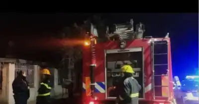 Un cortocircuito casi provoca un incendio en una casa de Rawson