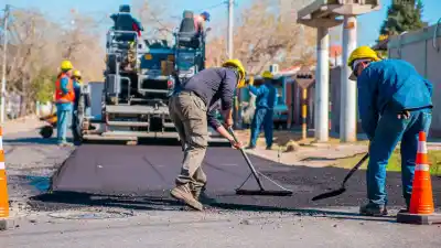 Rivadavia en marcha: arrancó la repavimentación de la calle Reconquista y ya hay fecha de finalización