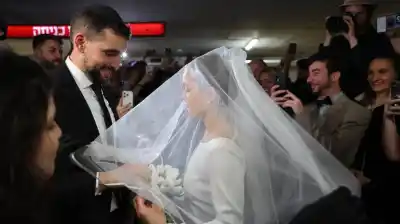 Un argentino en Tel Aviv: la boda que se convirtió en un símbolo de esperanza en medio de las sirenas