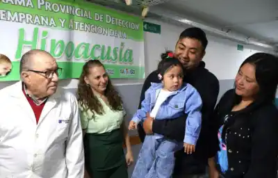 Por primera vez en la historia: el sistema público de Santiago del Estero habilita la audición de una niña con tecnología de punta