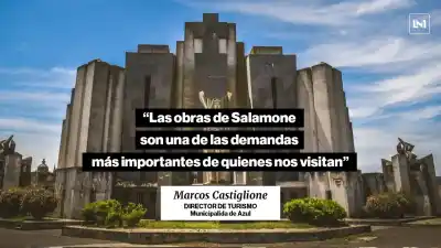 El secreto mejor guardado de Azul: las obras de Salamone que fascinan a los turistas