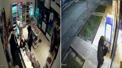 Entró a un kiosco con un arma con silenciador y las cámaras captaron todo