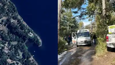 La desgarradora historia detrás de la tragedia en Bariloche: una niña de 3 años murió dentro de una camioneta que cayó al lago