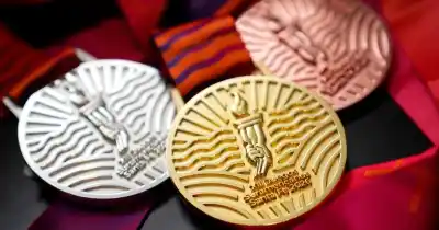 El río, el campo y el sol: así serán las medallas de los Juegos Suramericanos 2026