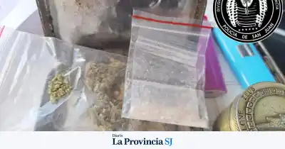 Un control de rutina terminó con un hallazgo inesperado: tenía marihuana y MDM en pleno centro
