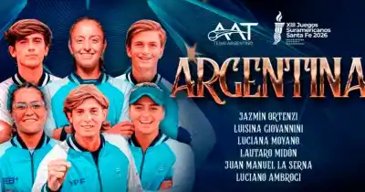 Selección argentina de tenis: los seis nombres que buscarán el oro en los Suramericanos