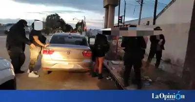 Dio 1,45 en el test de alcoholemia y la policía lo atrapó haciendo zigzag en plena avenida