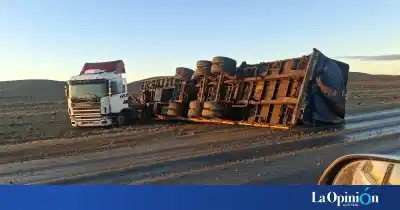 Dos vuelcos en la ruta 3: el peligro oculto que casi termina en tragedia
