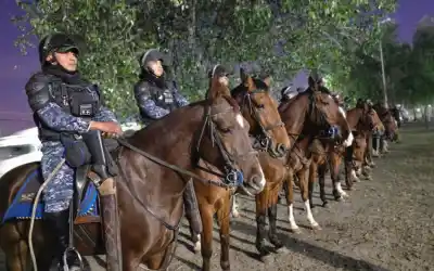 El operativo en el Martearena dejó un saldo inesperado: 10 demorados