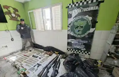 Cazadores furtivos en la mira: allanamientos en Amaicha y Tafí Viejo terminaron con un arsenal y piezas de animales