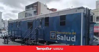 El tráiler sanitario de Comodoro suma nuevas prestaciones: ¿qué días podés ir?
