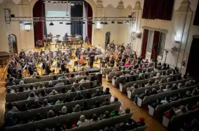 El histórico debut de la Sinfónica de Entre Ríos en la Escuela Normal: qué se escuchó