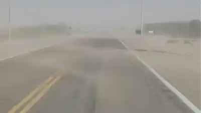 Alerta en la Ruta 60: el viento y el polvo ponen en jaque a los conductores entre Tinogasta y Fiambalá