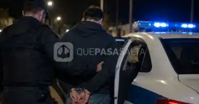 El control de rutina que terminó con un joven esposado en General Güemes