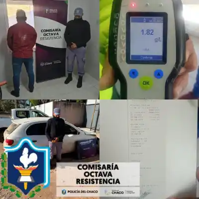 Manejó alcoholizado hasta la comisaría, armó un escándalo y terminó detenido