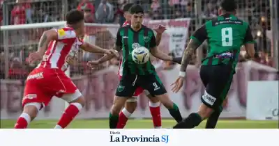 San Martín rescató un empate agónico en La Ciudadela y sigue firme en la pelea