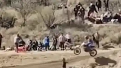 Fotógrafo arrollado en el Motocross rompió el silencio: “La saqué muy barata”