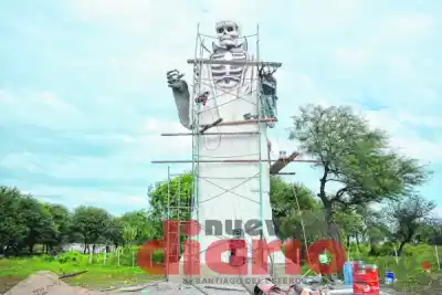 El futuro de la estatua de San La Muerte: la justicia espera un informe que puede definir todo