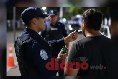 Choques y alcohol: dos policías de Santiago del Estero dieron positivo en alcoholemia