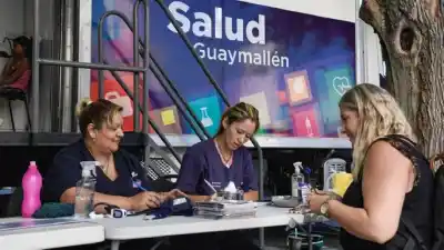 El consultorio rodante que acerca la salud a los barrios de Guaymallén: conocé el cronograma completo