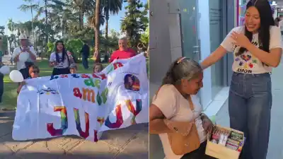 Armó una red de ayuda con sus redes: la historia detrás de los 'Batallones del Amor'
