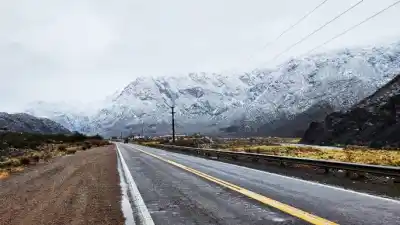 Nieve y aguanieve: la alerta amarilla que pone en vilo a Mendoza